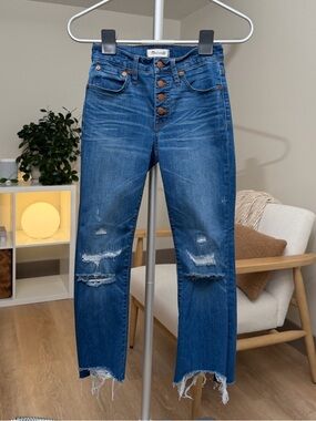Women’s | Madewell Cali-Demi Boot Jeans, Medium Wash | Size 24
